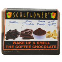 Soulflower Wake Up And Smell The Coffee Chocolate Soap -15 gms