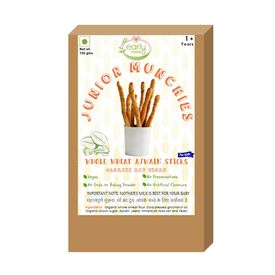 Early Foods Organic Whole Wheat Ajwain Sticks - 150gms