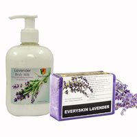 Soulflower Lavender Aroma Body Care - 300 gms