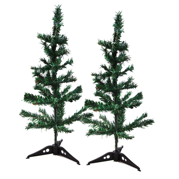 Creativity Centre Pack Of Two Artificial Christmas Tree