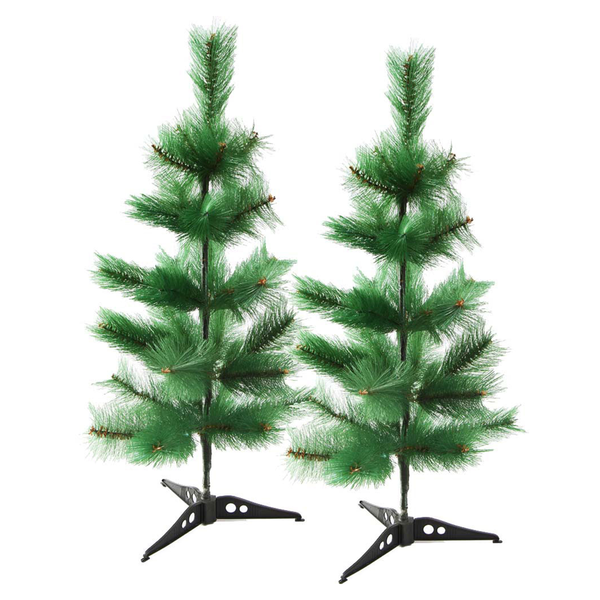 Creativity Centre Pack Of Two Christmas Pine Tree