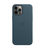 APPLE iPHONE 12 PRO MAX LEATHER CASE WITH MAGSAFE,  baltic blue