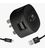 MYCANDY 3.4A DUAL USB TRAVEL CHARGER WITH 1M TYPE C CABLE BLACK