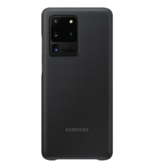 SAMSUNG GALAXY S20 ULTRA CLEAR VIEW COVER,  black