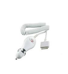PURO LIGHTNGING 2.1A CAR CHARGER FOR IPAD/IPHONE,  white