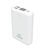 MYCANDY POWER BANK 10K MAH PD TYPE-C QC3 WITH LCD BATTERY INDICATOR,  white