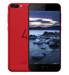 فور S710 روبي سعة 32 جيجابايت الجيل الرابع (4G) ثنائي الشريحة,  Red