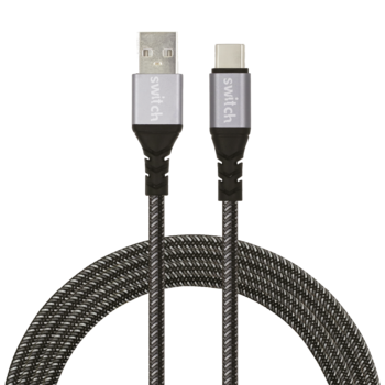 SWITCH 3M USBA TO TYPE-C CHARGE AND SYNC CABLE