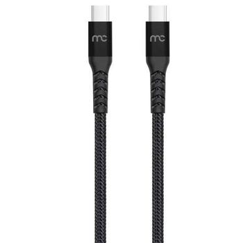 MYCANDY TYPE C TO TYPE C CHARGE AND SYNC CABLE 1.2M BLACK
