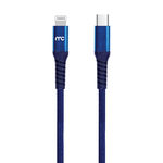 MYCANDY PREMIUM CABLE, 1.2m, type-c to mfi lightning,  pacific blue