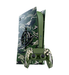 SWITCH PLAYSTATION 5 CONSOLE (DISC VERSION),  camo green design
