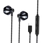 MYCANDY WIRED STEREO HEADSET WITH TYPE C CONNECTOR,  black