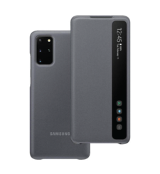 SAMSUNG GALAXY S20 PLUS CLEAR VIEW COVER,  grey