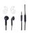 AIINO IN EAR HEADSET WITH ADAPTERS POP,  white