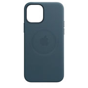 APPLE iPHONE 12 PRO MAX LEATHER CASE WITH MAGSAFE,  baltic blue