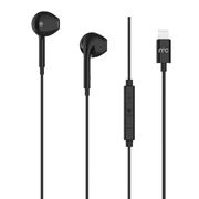 MYCANDY WIRED STEREO HEADSET WITH LIGHTNING CONNECTOR,  black