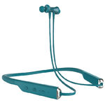 SWITCH NECKBAND BLUETOOTH HEADSET WITH MAGNETIC EARBUDS, FLEXIBLE NECKBAND AND MIC,  teal