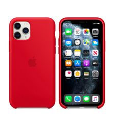 APPLE IPHONE 11 PRO SILICONE CASE,  red