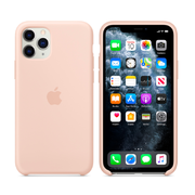 APPLE IPHONE 11 PRO SILICONE CASE,  pink sand