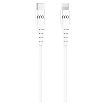 MYCANDY TYPE C TO MFI LIGHTNING CHARGE AND SYNC C94 CABLE, 1.2m,  white
