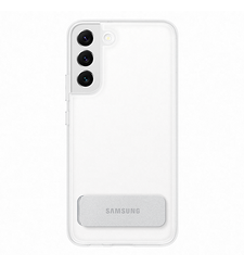 SAMSUNG S22 PLUS CLEAR STANDING COVER,  transparent
