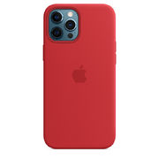 APPLE iPHONE 12 PRO MAX SILICONE CASE WITH MAGSAFE,   product  red
