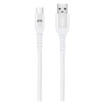 MYCANDY USB A TO TYPE C CHARGE AND SYNC CABLE, 1.2m,  white