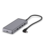 UNISYNK 10 PORT HUB USB C 100W DUAL SCREEN,  grey