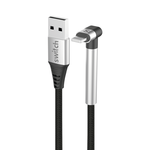 SWITCH RIGHT ANGLED GAMING VIDEO CABLE MFI LIGHTNING 1.5M WITH STAND BLACK