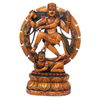 Wooden Natraj - The Dancing Shiva Painted