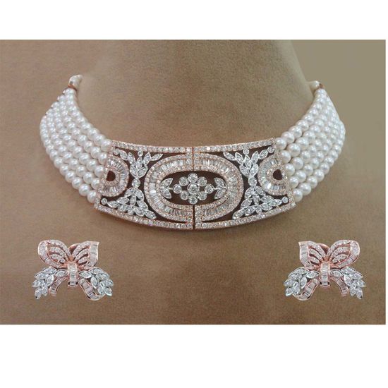 eves24-bridal-and-wedding-diamond-necklace-set-9280 - NCS502