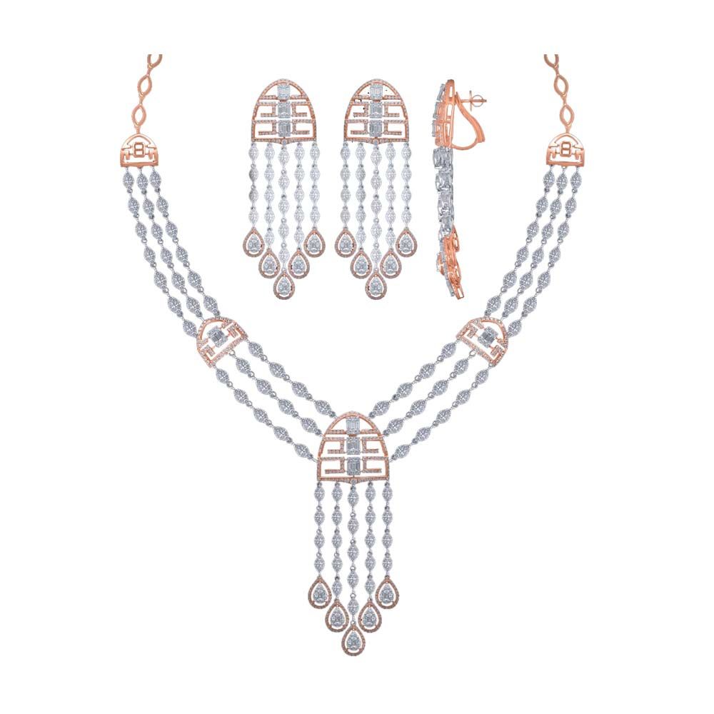eves24-bridal-and-wedding-diamond-necklace-set-10883 - NCS699