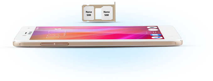 M680 Works with Dual Nano SIM Card compatibility