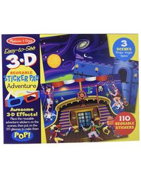 Melissa & Doug Easy to See 3D Adventure Puzzle, Multi Color