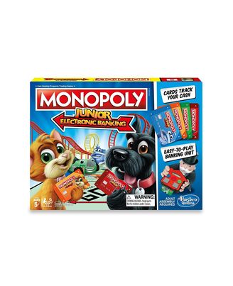 Hasbro Games Monopoly Junior Electronic Banking, Age 5+