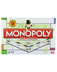 Funskool Monopoly India Edition Family (age 8+ ) , Multi Color