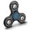 Photron New Improved FS608 Fidget Spinner Premium 625 High Speed Ceramic Bearing, High Quality ABS Plastic, [ Zinc Alloy Non Rust High Quality Longer Spin Time] , Perfect For ADD, ADHD, Anxiety, and Autism, for Children & Adults, Black